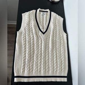Off-white sweater vest